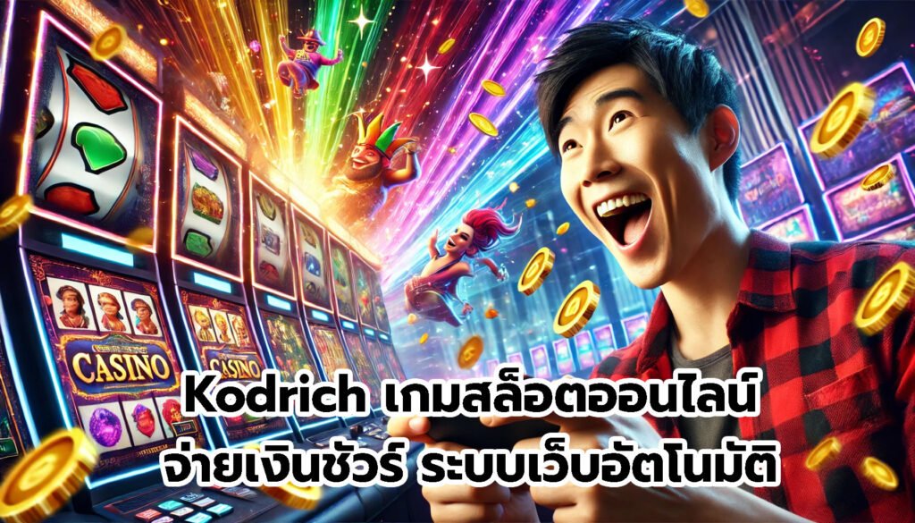 Kodrich เกมสล็อตออนไลน์ จ่ายเงินชัวร์ ระบบเว็บอัตโนมัติ-5