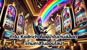 ทำไม Kodrich คือผู้นำในเกมสล็อตและเกมคาสิโนออนไลน์-11