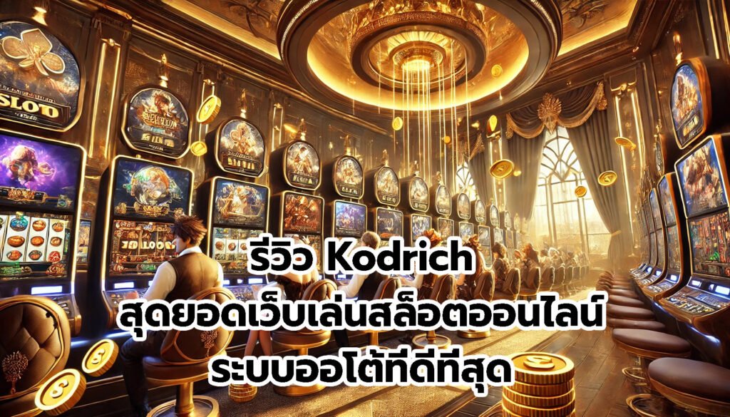 รีวิว Kodrich สุดยอดเว็บเล่นสล็อตออนไลน์ ระบบออโต้ที่ดีที่สุด-7